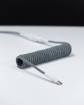 westm mechanical keyboard coiled detachable aviator cable